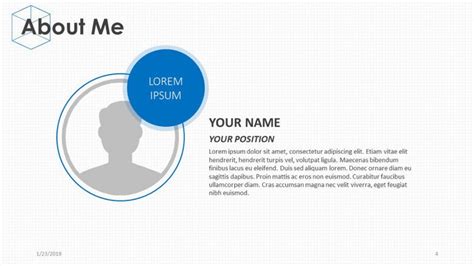 You can find our terms of use here. 'About Me' Presentation Template | Free Download