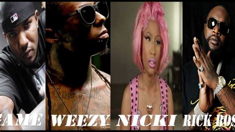 Rah Lil Wayne Ft Nicki Minaj Rick Ross The Game BASS BOOSTED