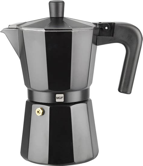 Magefesa ® Kenia Noir Stovetop Espresso Coffee Maker 6
