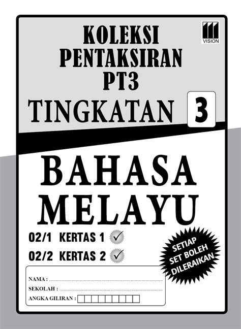 Kertas Koleksi Pentaksiran Pt Bahasa Melayu Tingkatan Pustaka My Xxx