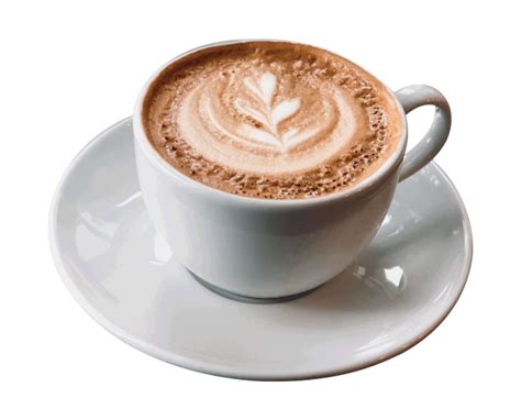 Latte Cappuccino Transparent Background Png Mart