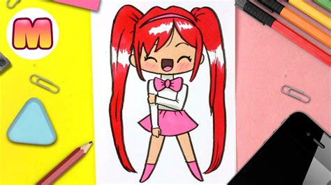 Como Dibujar Una Chica Kawaii 💖 Dibujos Kawaii Faciles 💖 Como Dibujar