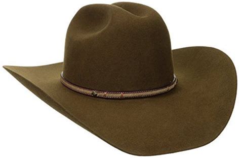 Stetson Mens Powder River 4x Buffalo Felt Cowboy Hat Sbpwrv 754023