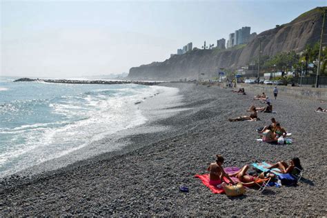 Miraflores Beach Lima Times Of India Travel