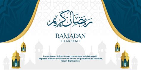 Ramadan Kareem Background Design Vector Illustration For Greeting