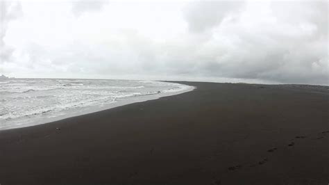 Black Sand Beach In Iceland Youtube
