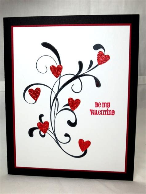 Valentines Day Card Stampin Up Handmade Be My Valentine Valentines