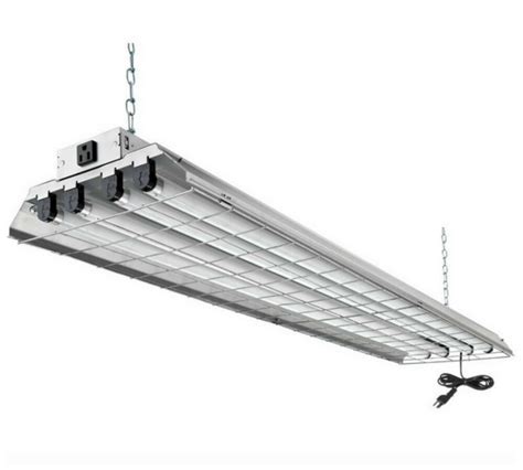 Choose from our selection of fluorescent light fixtures in a wide range of styles and sizes. Lithonia Commercial Shop Garage Fluorescent Light Ceiling ...
