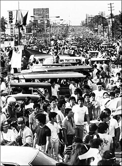 The people power revolution (also known as the edsa revolution and the philippine revolution of 1986) was a series of popular demonstrations in the philippines that began in 1983 and culminated in. Mambulaoans WorldWide Buzz: REPOST: A history relived ...