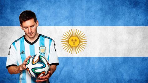 Messi Argentina Wallpapers 4k Hd Messi Argentina Back