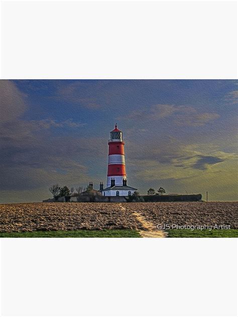 Happisburgh Lighthouse In Watercolour Poster For Sale By Gazsmith