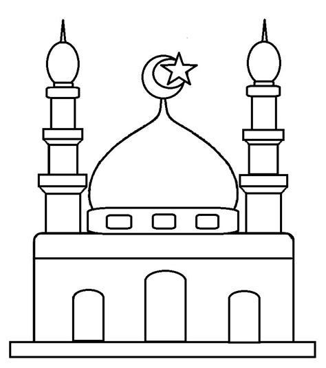 Contoh Gambar Masjid Untuk Diwarnai Valeryjoyschoi