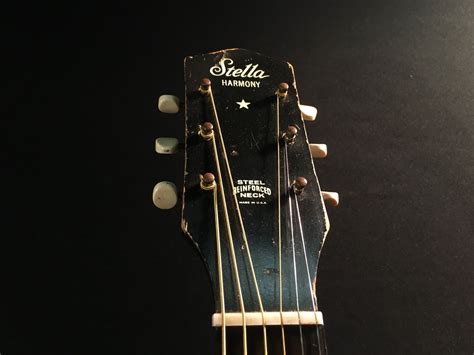 Harmony Stella Acoustic Guitar Serial Number 6495h1141 Comes With