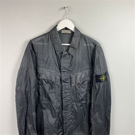 Stone Island Vintage Stone Island Ss09 Light Weight Over Shirt Grailed