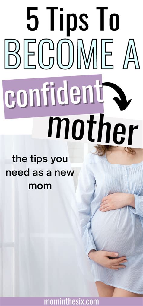 Tips To Gain Confidence As A New Mom New Moms How To Gain Confidence