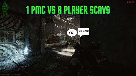 1 Pmc Vs 8 Player Scavs Youtube