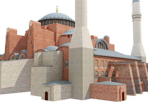 Hagia Sophia 3d Model Cgtrader