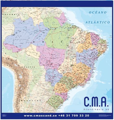 Colocação china está situada a oeste de colocação arati. Mapas Brasil, China, Rusia. | Tienda de Mapas España y el ...