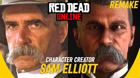 Sam Elliott Character Creator Remake Rdr Tombstone Youtube