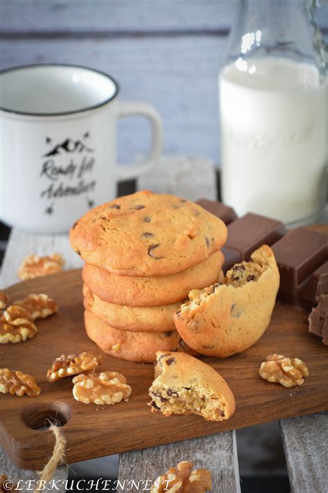 Vegane Walnuss Chocolate Chip Cookies - Food & Lifestyle ...