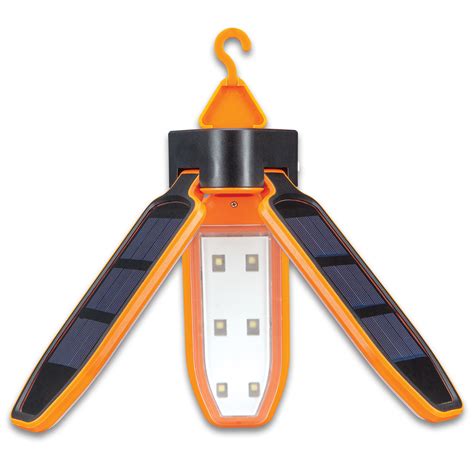 Trailblazer Tri Folding Solar Camping Light 18