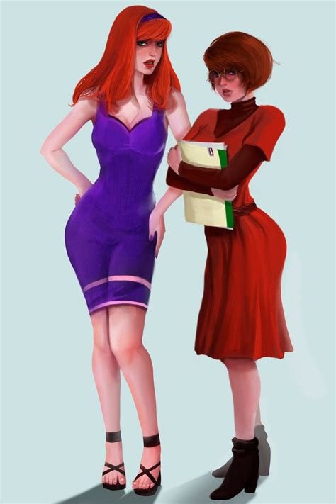 Daphne And Velma By Rossowinch Deviantart On Deviantart Daphne And Velma Velma Scooby