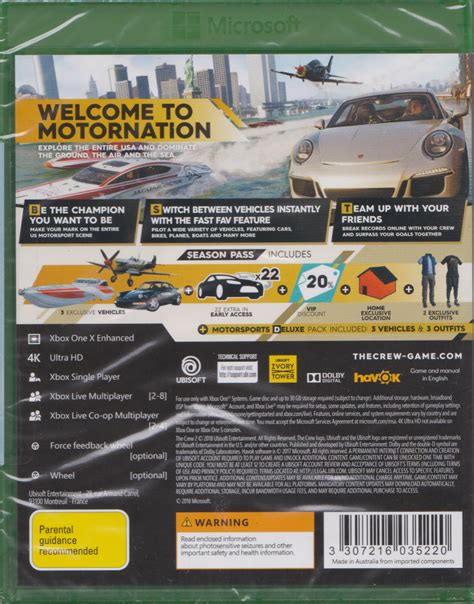 The Crew 2 Gold Edition Xbox One New And Sealed 3307216035220 Ebay
