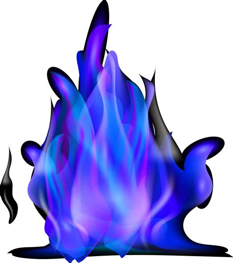 Flame Combustion Purple Clip Art Purple Fresh Flames Png Download