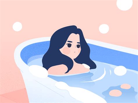 Bubble Bath By Jiwon Bae On Dribbble