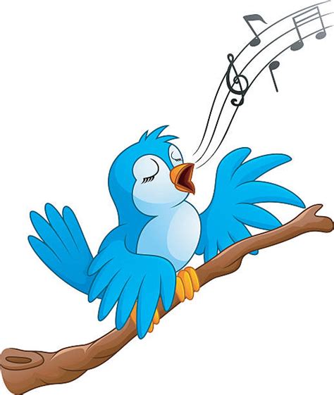 Birds Singing Clipart