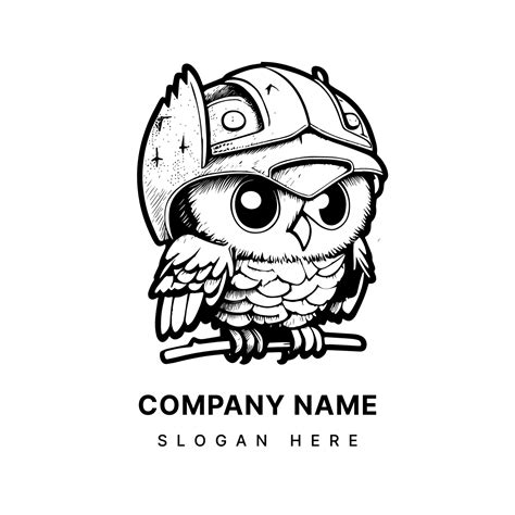 Anime Kawaii Owl Logo Is Also Super Cute The Owls Big Eyes And Fluffy