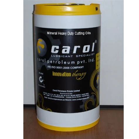 Carol Mineral Heavy Duty Cutting Oils Grade Industrial Packaging