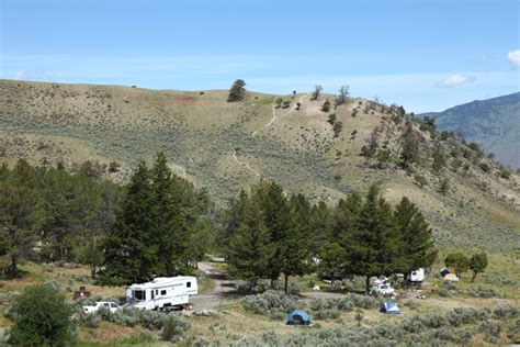 Mammoth Campground Map Pictures And Video Yellowstone National Park