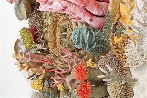 Artist Sculpts Huge Ceramic Coral Reef To Highlight The Threat Facing
