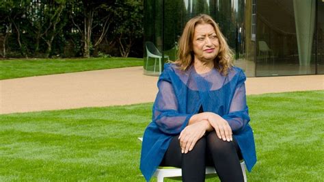 Dame Zaha Hadid Receives Riba Gold Medal For Architecture Bbc News