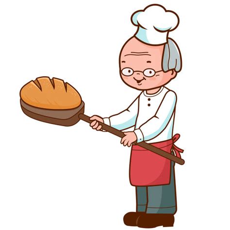 Grandpa Cooking Illustrations Royalty Free Vector Graphics And Clip Art