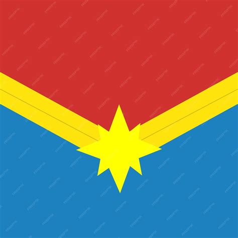 Premium Vector Captain Marvel Logo Marvel Films Superhero Icon