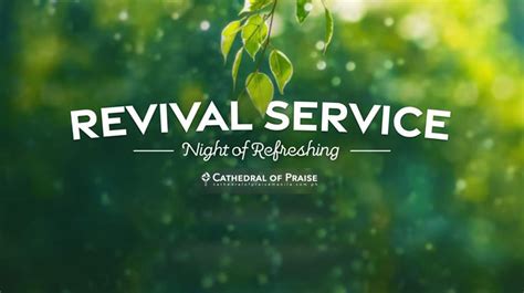 Revival Night Kawit Campus Latest News At Cop