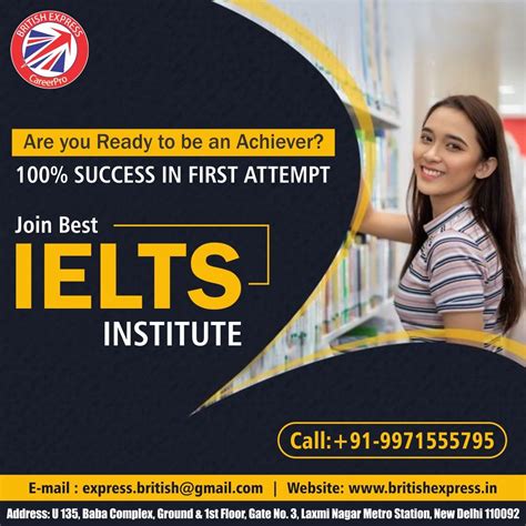 Best Ielts Institute In Delhi British Express Ielts Learn English
