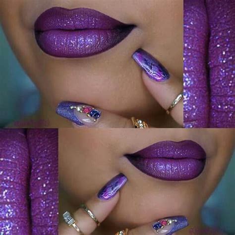 Purple Homemade Lipstick Diy Lipstick Glitter Lipstick Purple
