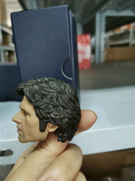 Scale Han Solo Harrison Ford Male Head Sculpt Fit Action