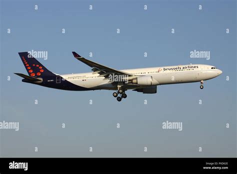 Belgian Brussels Airlines Airbus A330 300 With Registration Oo Sfo On