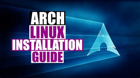 Arch Linux Installation Guide 2020 Distrotube