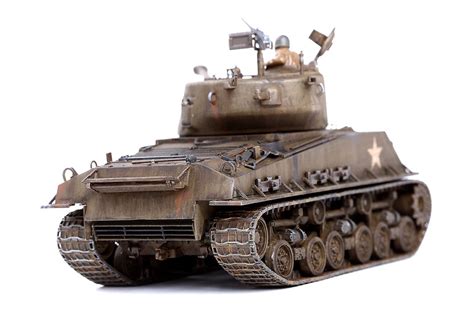 Tamiya 135th Sherman M4a3e8 Easy Eight Medium Tank Ww2 European