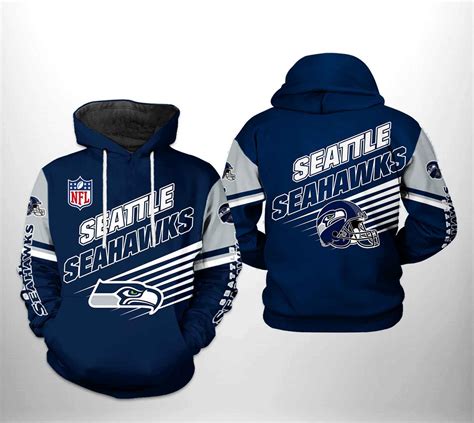 Seattle Seahawks Nfl Team 3d Printed Hoodie Teeruto