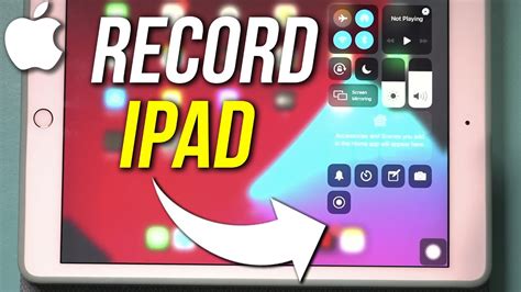 How To Record Ipad Screen Youtube
