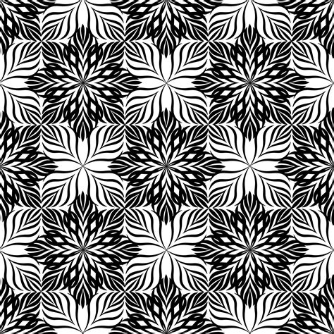 Abstract Seamless Pattern Floral Oriental Geometric Line Ornament