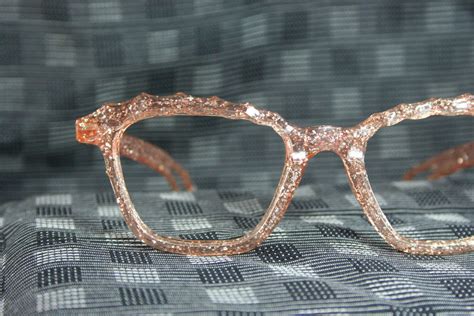 50s Cat Eye Glasses 60s Womens Glitter Frames Horn Rim Pink Glitter Translucent Lightweight