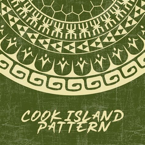 Cook Island Circle Pattern Etsy