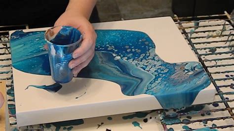 Unique Acrylic Pour Painting Techniques Heavy With Child Podcast